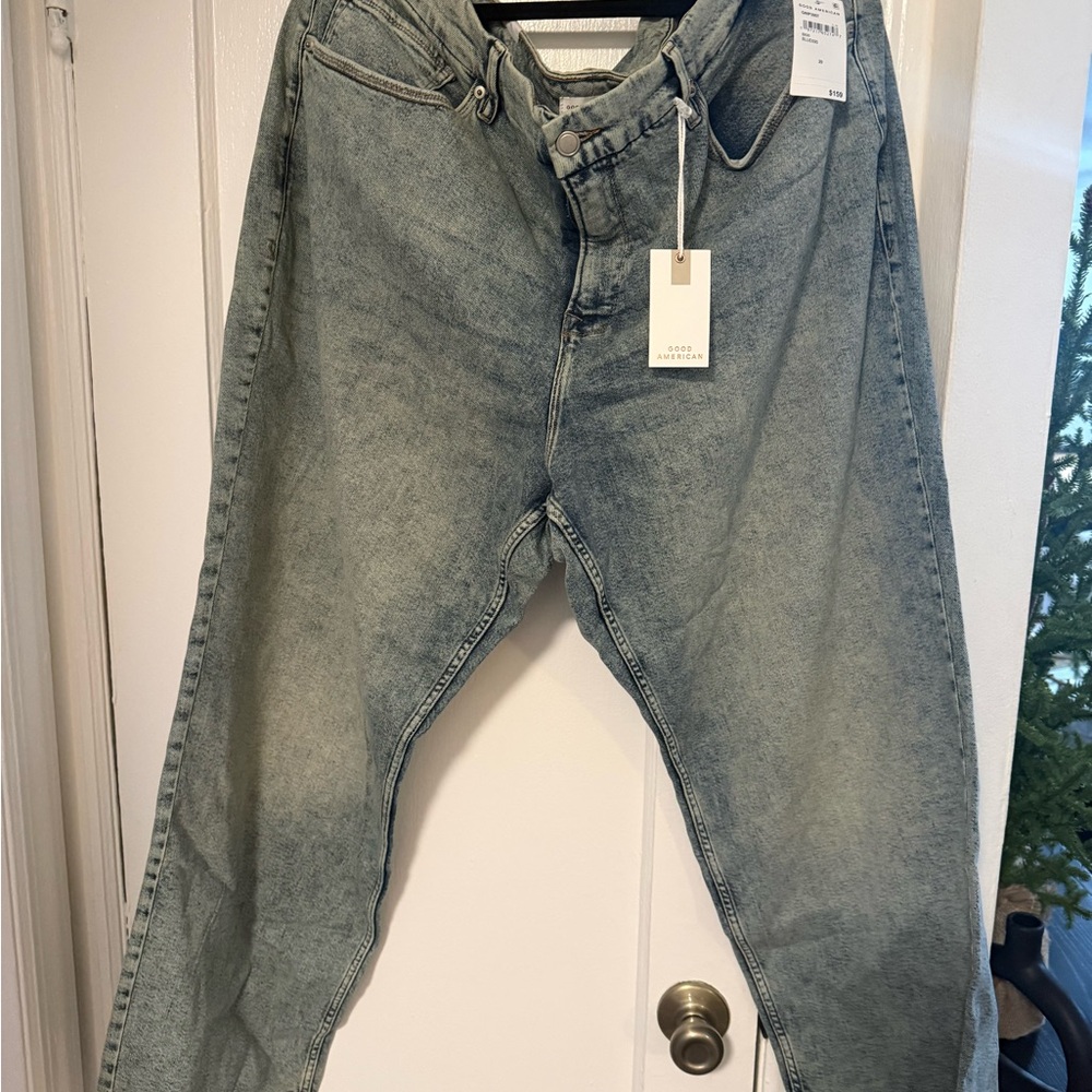 Arket Washed Blue Relaxed Jeans